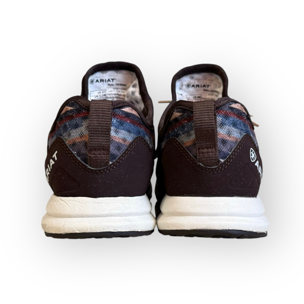 Ariat Women’s Fuse Sneakers Southwest Aztec Print Running Shoes Sz 8B Western - Picture 7 of 10